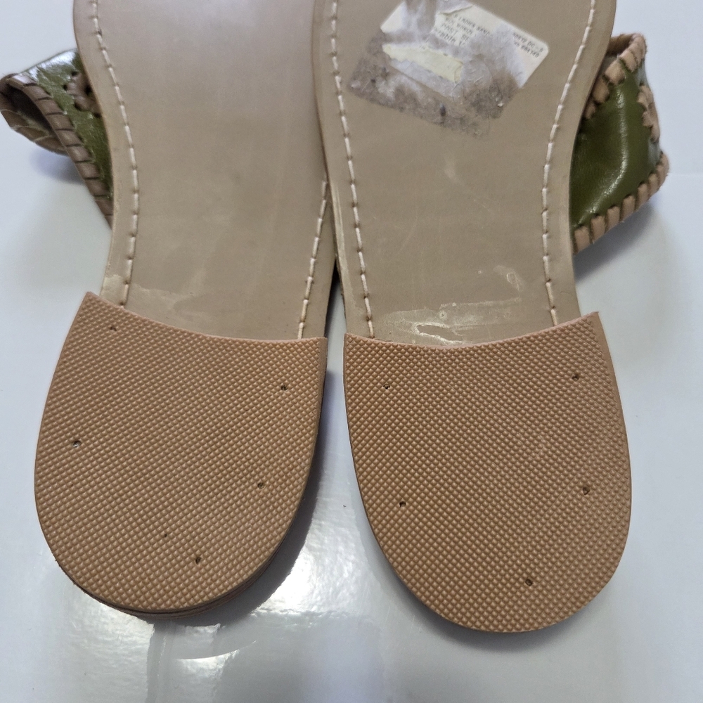 Jack Rogers Ladies Rio Navajo Thong Leather Sandals Size 8M - Picture 6 of 6